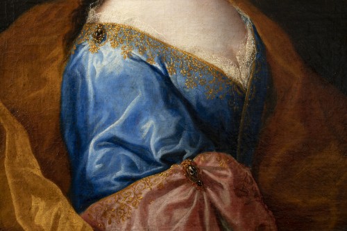 Portrait d'une élégante - Attribué à Alexis Simon Belle (1674-1734) - Régence