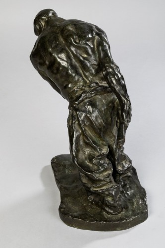 Bernhard HOETGER (1874-1949) - Le Haleur - Sculpture Style 