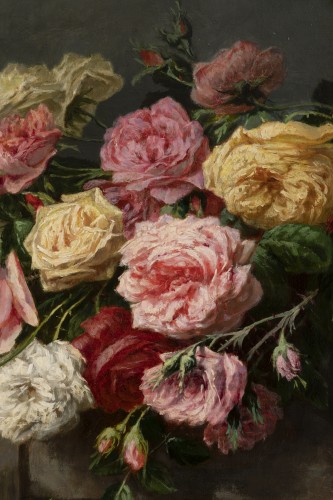 Napoléon III - Jetée de roses - Jean Bonnet 1878