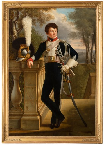 Portrait de Anne Charles Lebrun - Attribué à Kinson (1770-1839)