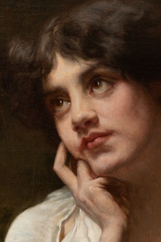 XXe siècle - Portrait de femme - Louis Armand Huet,1902