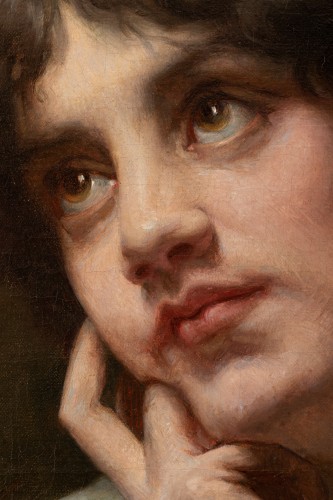  - Portrait de femme - Louis Armand Huet,1902