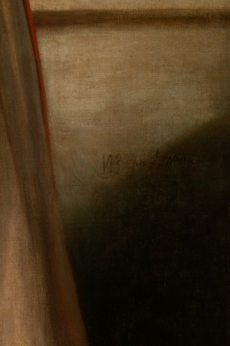 XIXe siècle - Sir William Beechey R.A. (1753-1839) - Portrait en pied de Charles Marsham Comte de Romney
