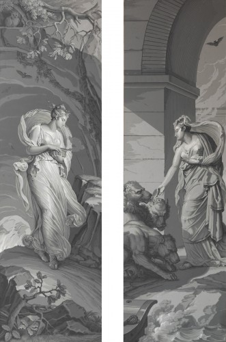 Papiers peints panoramique « L’Histoire de Psyché » édité par Desfossé & Karth - Objet de décoration Style 