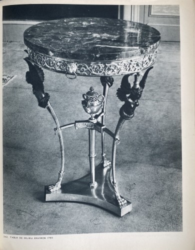 Mobilier Table & Guéridon - Important Guéridon, attribué à Pierre Goutière, vers 1790