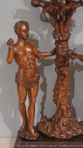 Renaissance - Sculpture ''Adam et Ève'' XVIe siècle – Allemagne du Sud
