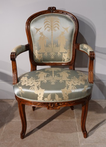 Paire de fauteuils estampillés F. Lapierre (1753 - 1823) - Sièges Style 