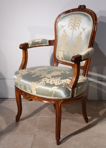 Sièges Fauteuil & Bergère - Paire de fauteuils estampillés F. Lapierre (1753 - 1823)