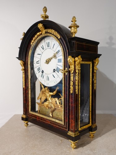 Pendule dite "Religieuse" Louis XIV, par l'horloger Mathieu Marguerite - Horlogerie Style Louis XIV