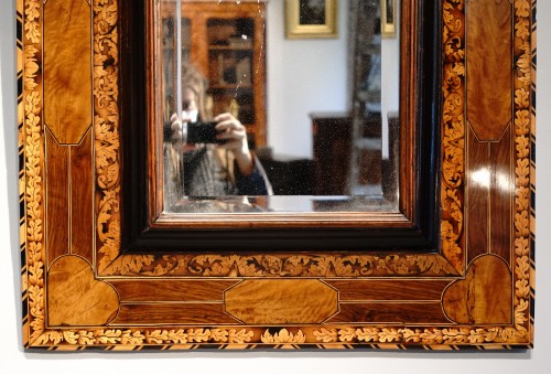 Miroir en marqueterie attribué à Thomas Hache circa 1695 - Gérardin et Cie