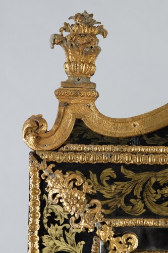 Antiquités - Miroir Suédois du XVIIIe siècle attribué à Burchardt Precht
