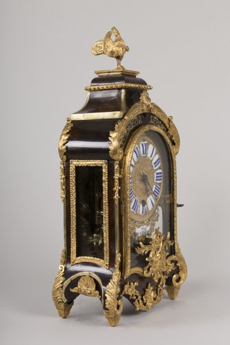 Horlogerie Cartel - Petit cartel d'alcôve sonnerie à répétition d'époque Régence