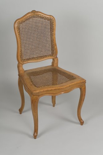 Sièges Chaise - Suite de chaises cannées d'époque Louis XV 