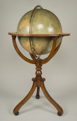 Globe de parquet fin XIXe siècle - Collections Style Napoléon III