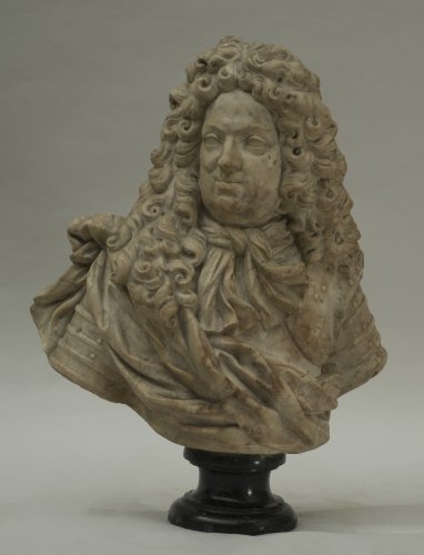 Coysevox, attribué à - Buste du Grand Dauphin - Sculpture Style 