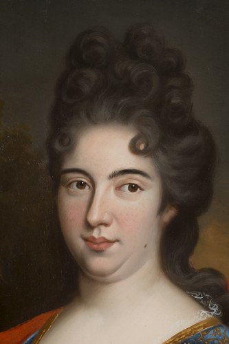 Tableaux et dessins Tableaux XVIIIe siècle - Atelier de Nicolas de Largillière - Portrait de Marie Dorothée du Saux