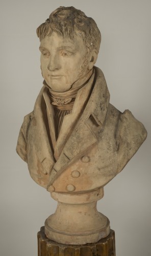 Buste d'un aristocrate - Jean-Baptiste Cadet de Beaupré (1758-1823) - Galerie Gilles Linossier