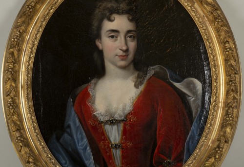 XVIIIe siècle - Etienne Odot Garot Dubuisson (1652, 1732) - Portrait de Marie Anne Maudet