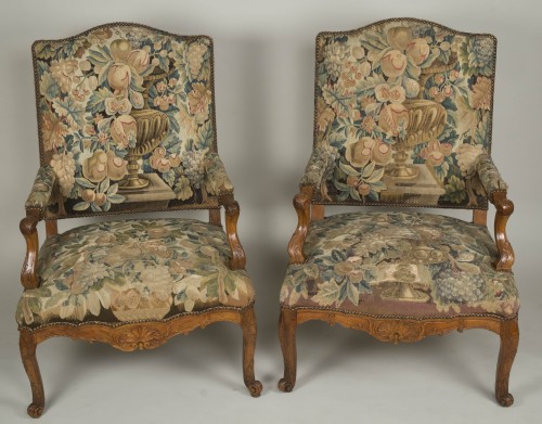 Paire de fauteuils d’époque Régence - Sièges Style Régence