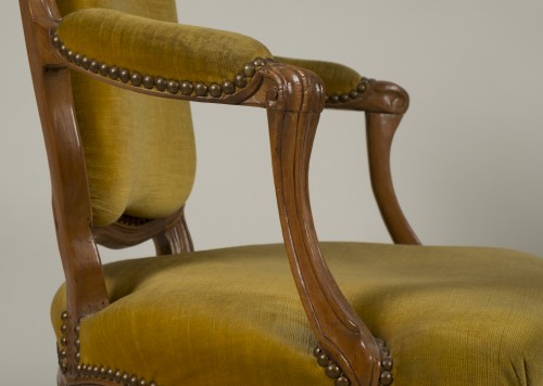 Paire de fauteuils d'époque Louis XV - Louis XV