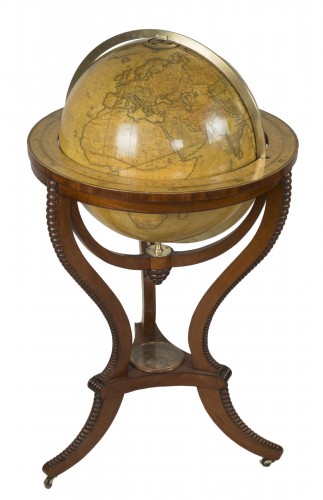 Globe de parquet terrestre ADDISON &Cie