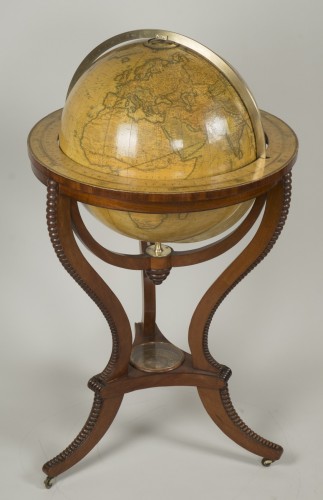 Collections Instruments scientifiques - Globe de parquet terrestre ADDISON &Cie
