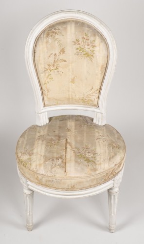 Paire de chaises de chambre par Henri Jacob - Galerie Gilles Linossier