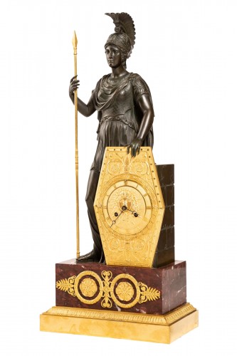 Pendule Athena par Gérard-Jean Galle (1788-1846) 
