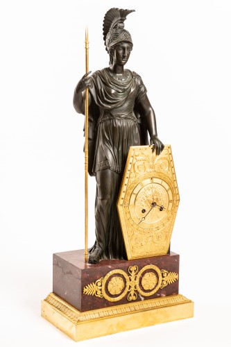 Horlogerie Pendule - Pendule Athena par Gérard-Jean Galle (1788-1846) 
