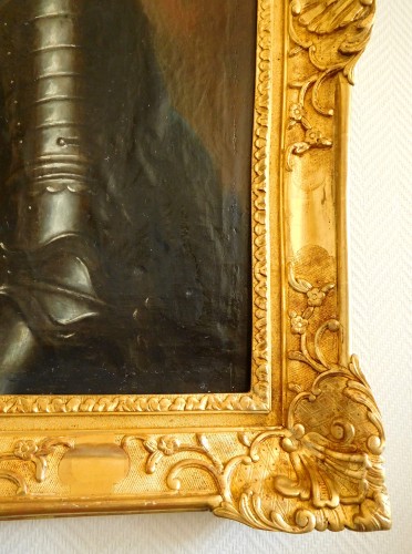  Portrait officier en cuirasse Chevalier de Malte - Charles Baziray (ca 1685 - 1755) - GSLR Antiques
