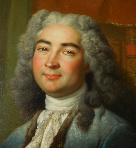 Portrait de gentilhomme - Ecole française du 18e siècle - GSLR Antiques