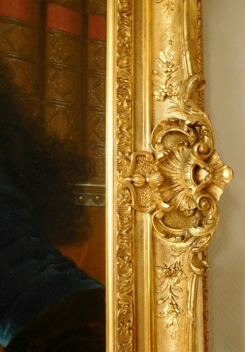 XVIIIe siècle - Portrait de gentilhomme - Ecole française du 18e siècle