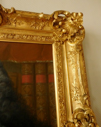 Antiquités - Portrait de gentilhomme - Ecole française du 18e siècle