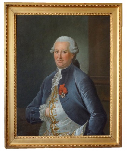 Portrait de Louis Béra Comte de Latran - Ecole française du 18e siècle