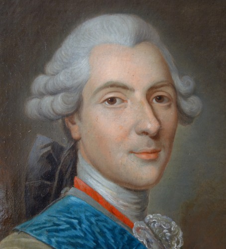 Le Dauphin et la Dauphine de France - Paire de portraits circa 1770 - GSLR Antiques