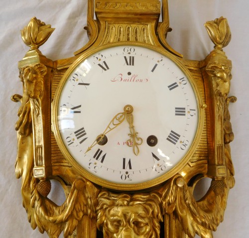 Horlogerie Cartel - Cartel d'époque Louis XV par Baillon d'après Delafosse