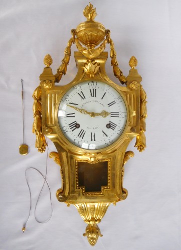 Horlogerie Cartel - Cartel d'époque Louis XVI par Osmond et Lepine
