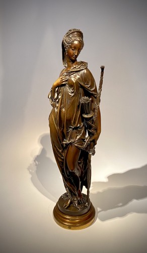 XIXe siècle - Diane Chasseresse - Albert Carrier-Belleuse  (1824-1887)