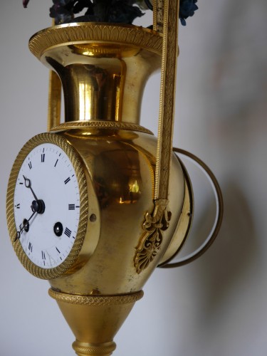 Pendule Vase d'époque Directoire - Horlogerie Style Directoire