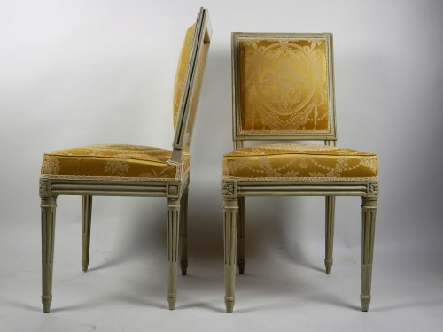 Paire de chaises par Boulard provenant du Palais de Compiègne - Igra Lignum