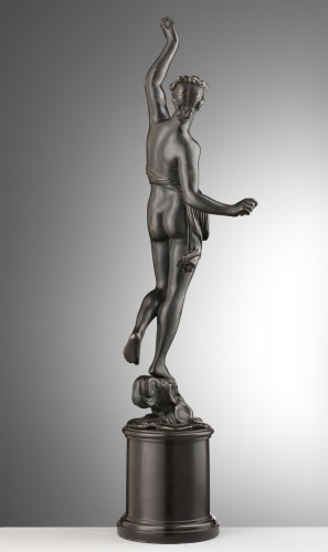 Un bronze d'un nu féminin debout, école italienne du XVIIe siècle - Sculpture Style Louis XIII