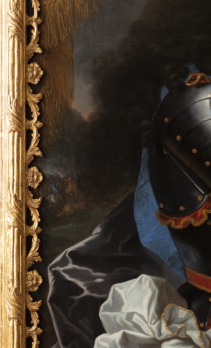 Grands Portraits de Louis XIV et du Grand Dauphin début XVIIIe siècle - Isabelle Chalvignac