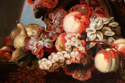 Tableaux et dessins Tableaux XVIIIe siècle - Fleurs dans un vase - Pierre Nicolas Huilliot (1674 -1751)