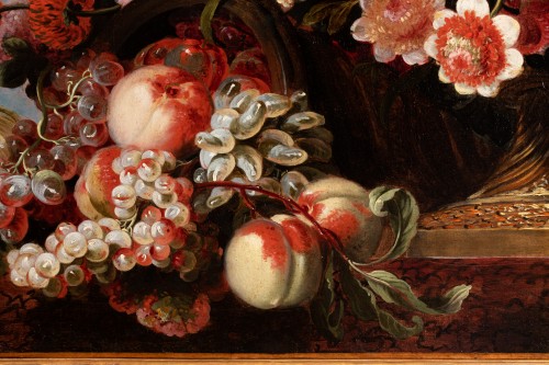 Fleurs dans un vase - Pierre Nicolas Huilliot (1674 -1751) - Isabelle Chalvignac