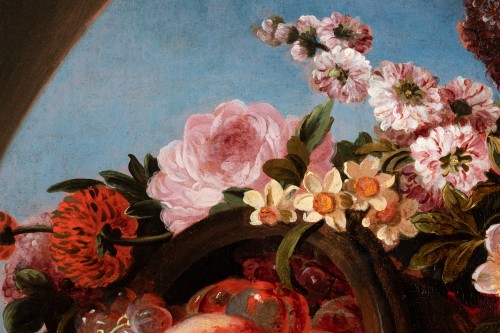 Fleurs dans un vase - Pierre Nicolas Huilliot (1674 -1751) - Louis XIV
