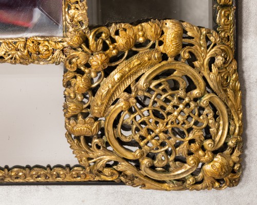 Miroir à clinquants Flandres XVIIe siècle - Isabelle Chalvignac