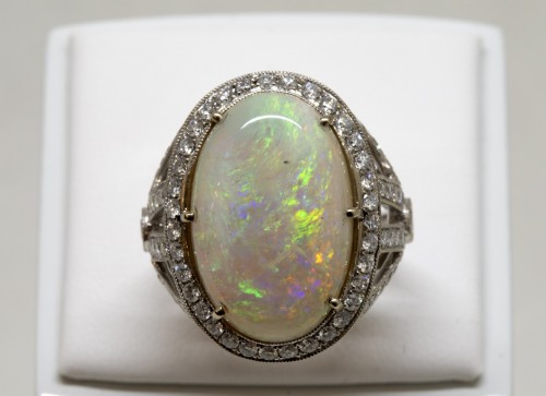 XXe siècle - Bague opale