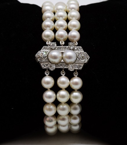 Bracelet perles "Akoya" - Jacqueline & Claude Barbanel
