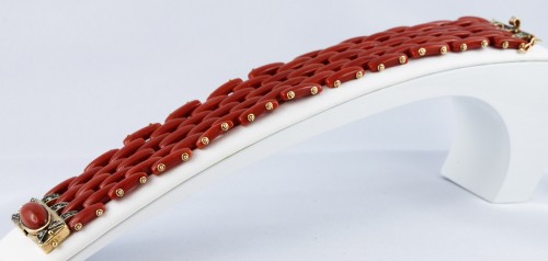 Bracelet en corail - Bijouterie, Joaillerie Style 