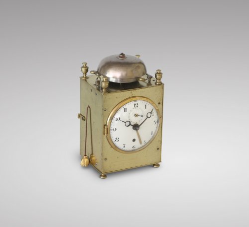 Horlogerie Pendule - Pendule de voyage de petite taille à complications